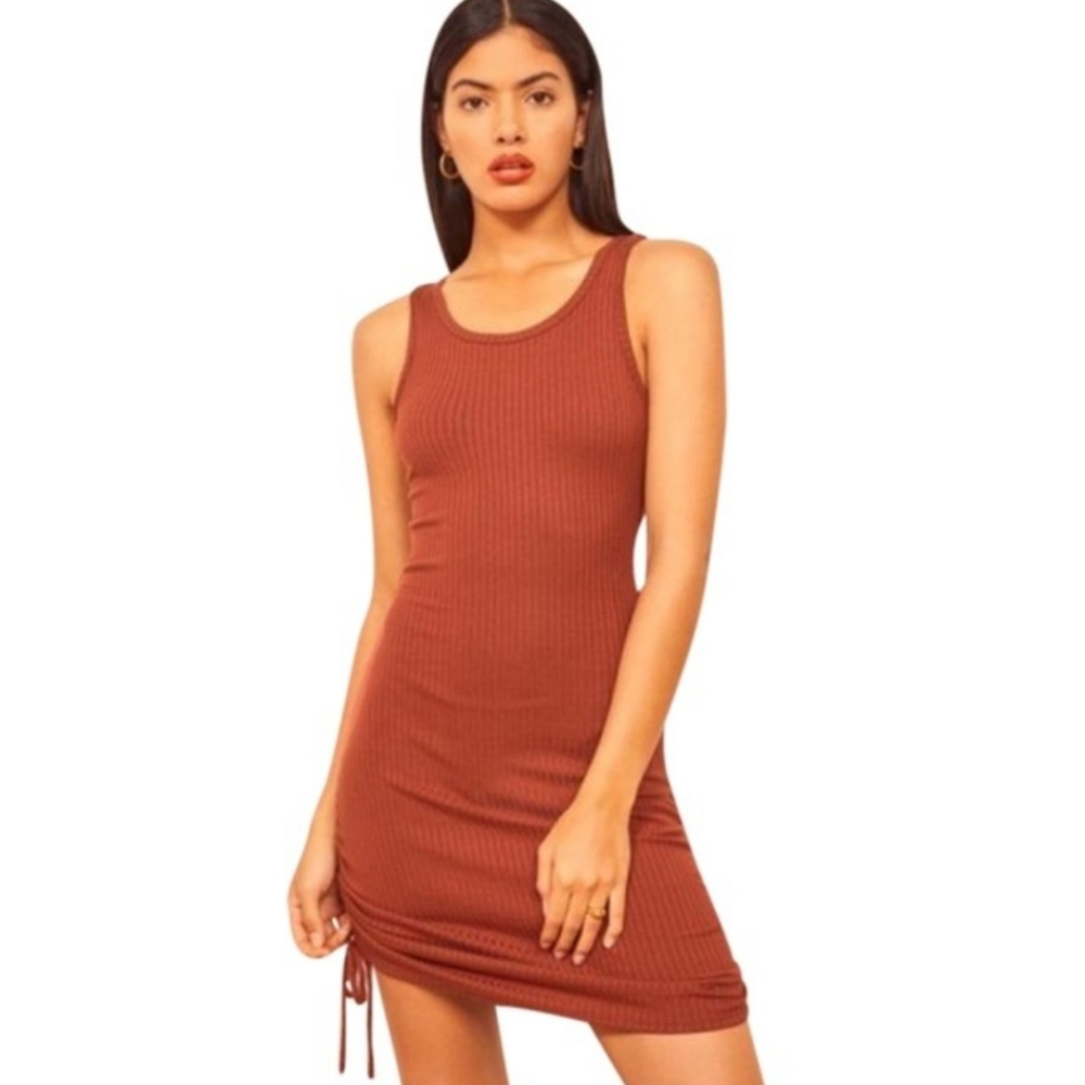Reformation Rust Dress